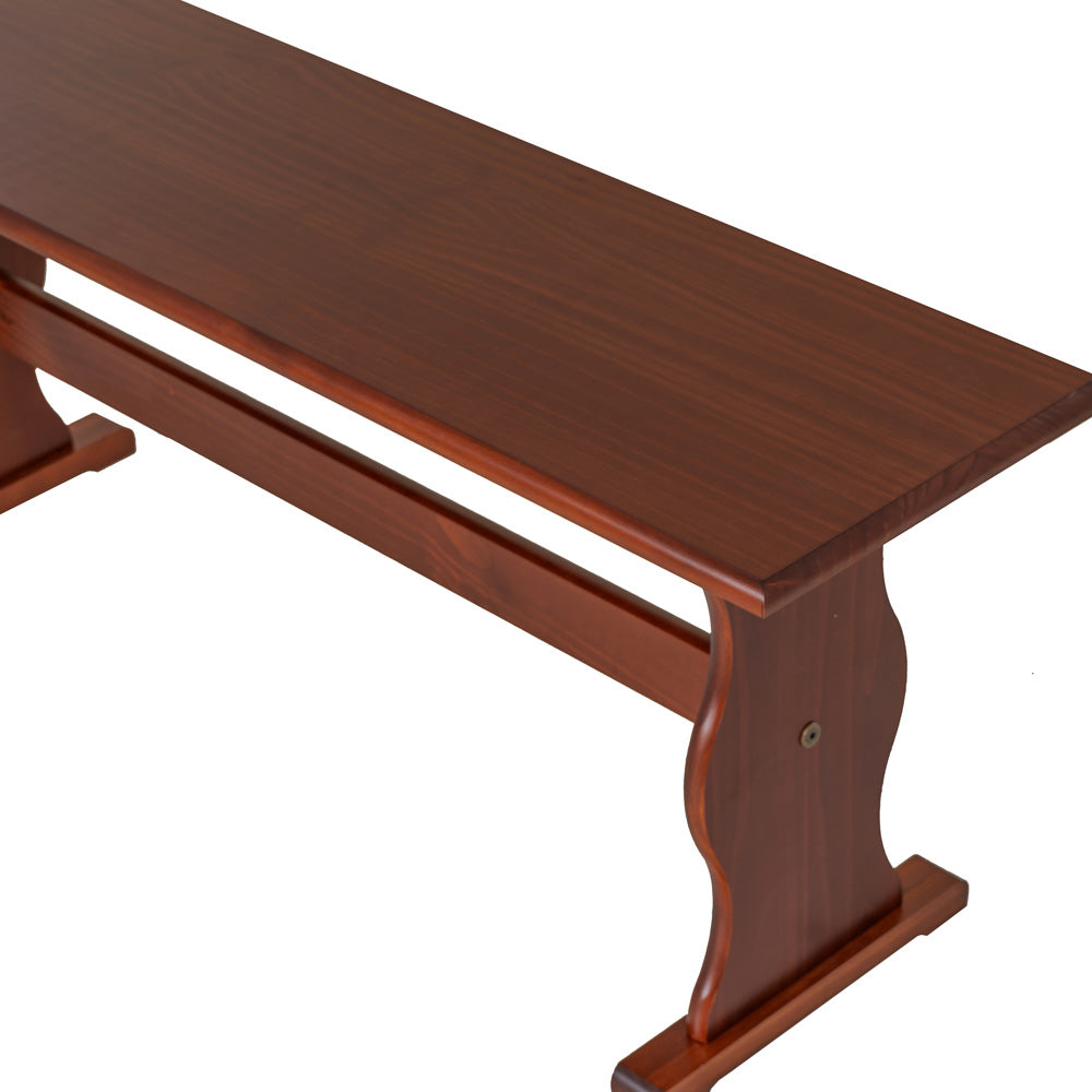 Linon Home Decor - Chelsea Nook Bench, Walnut - 90367WAL-01-KD-U view 5