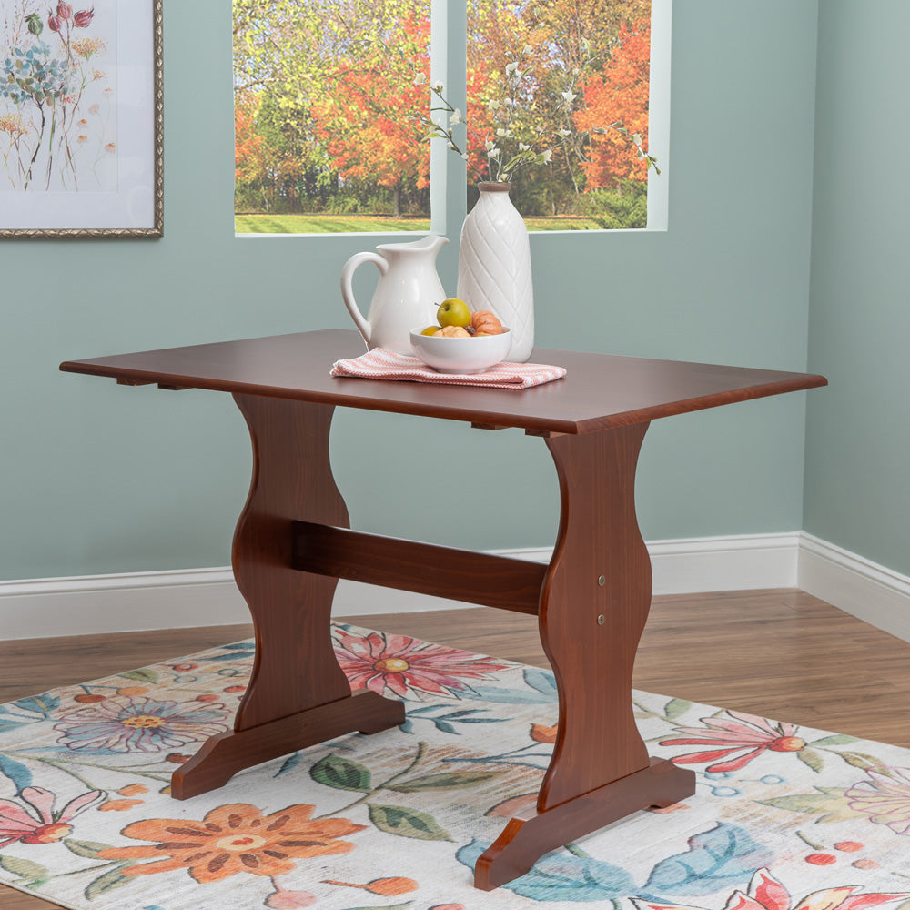Linon Home Decor - Chelsea Nook Table, Walnut - 90368WAL-01-KD-U view 8