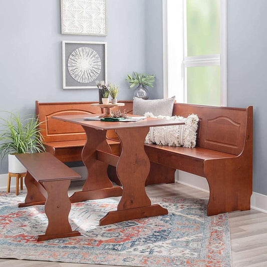 Linon Home Decor - Chelsea Nook - Walnut - K90366/67/68WAL veiw 1