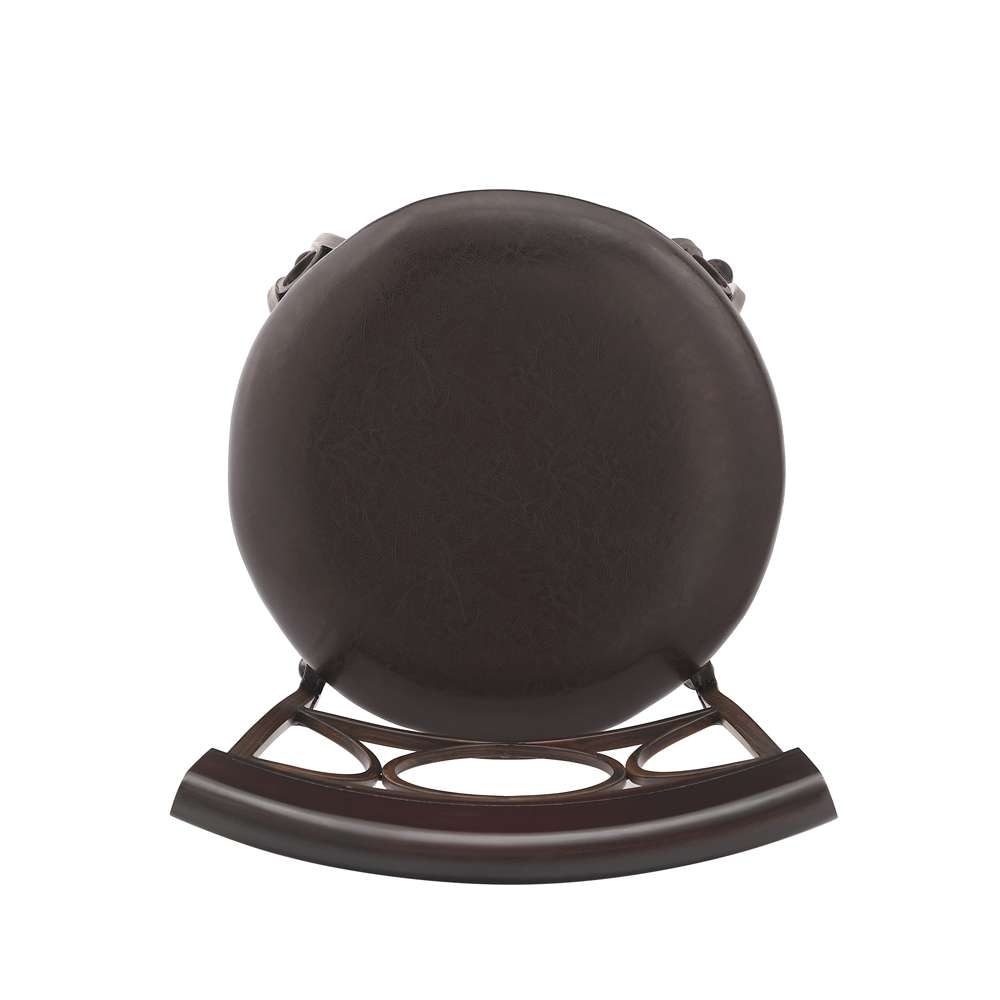 Linon Home Decor - Circles Back Counter Stool 24 - 02730MTL-01-KD-U veiw 6