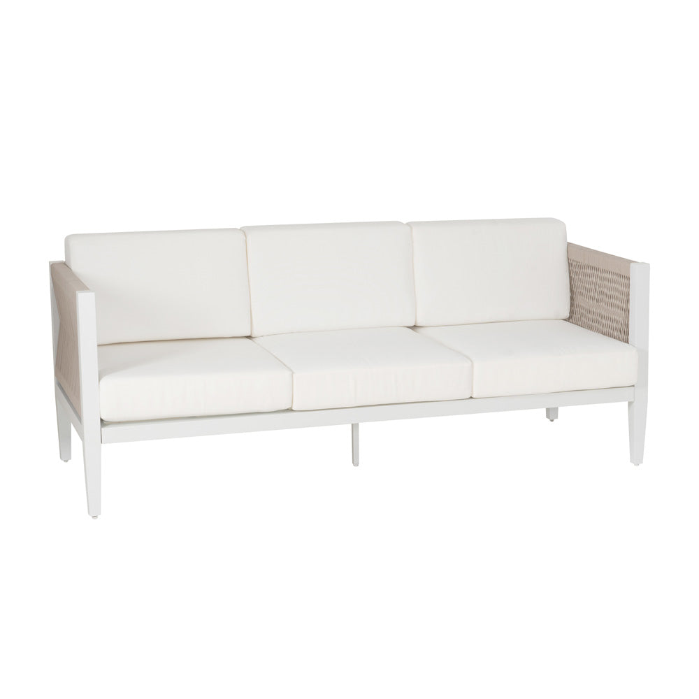 Linon Home Decor - Claiborne 3 Seater Sofa White - OD70WHT01ASU view 1