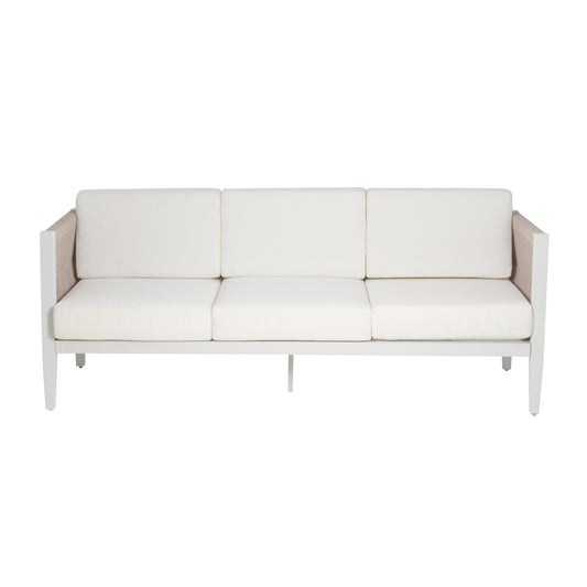 Linon Home Decor - Claiborne 3 Seater Sofa White - OD70WHT01ASU view 2