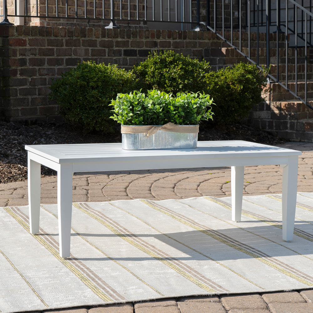 Linon Home Decor - Claiborne Coffee Table White - OD72WHT01ASU view 7