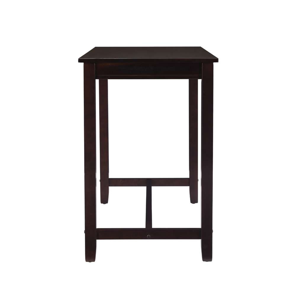 Linon Home Decor - Claridge 36 Inch Counter Height Pub Table, Walnut - CPT101WAL0TU view 3