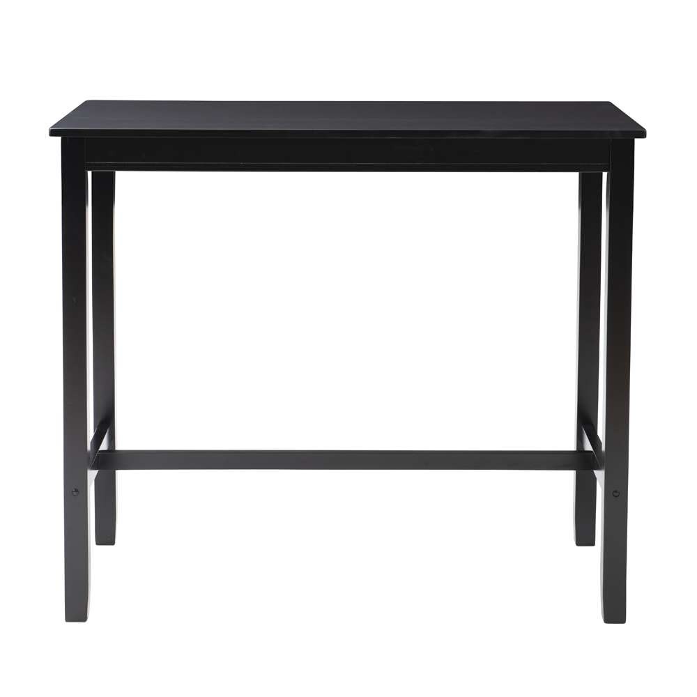Linon Home Decor - Claridge 42 Inch Bar Height Pub Table, Black - BPT103BLK01U view 2