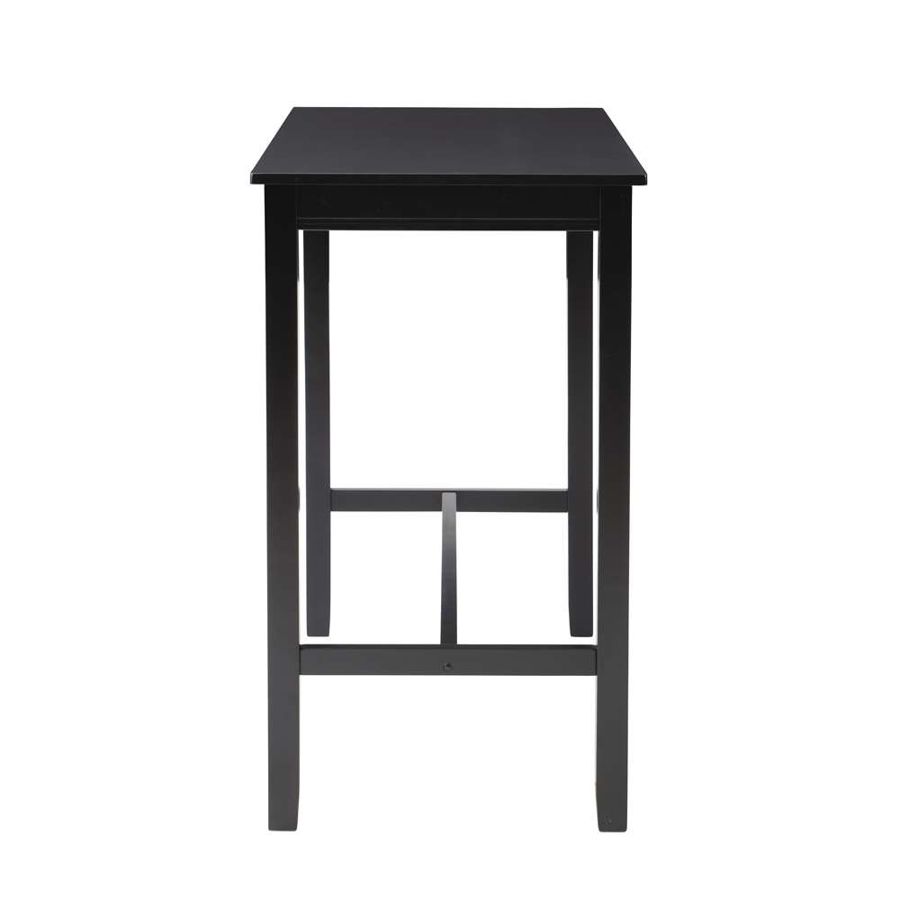 Linon Home Decor - Claridge 42 Inch Bar Height Pub Table, Black - BPT103BLK01U veiw 3