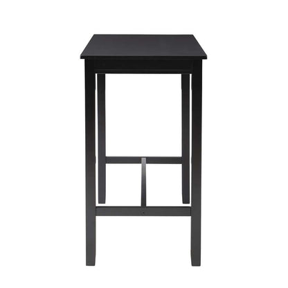 Linon Home Decor - Claridge 42 Inch Bar Height Pub Table, Black - BPT103BLK01U veiw 3