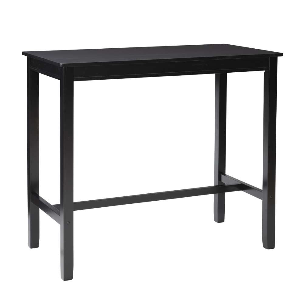 Linon Home Decor - Claridge 42 Inch Bar Height Pub Table, Black - BPT103BLK01U veiw 4