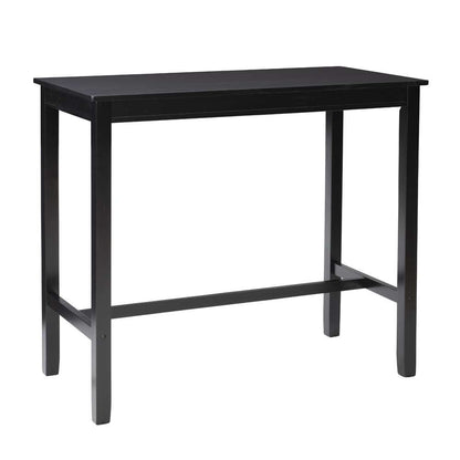 Linon Home Decor - Claridge 42 Inch Bar Height Pub Table, Black - BPT103BLK01U veiw 4