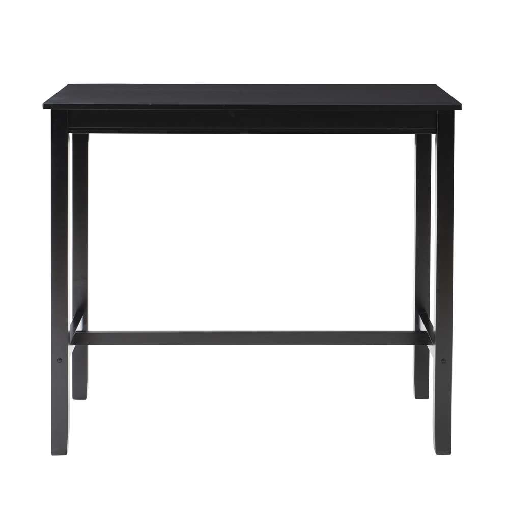 Linon Home Decor - Claridge 42 Inch Bar Height Pub Table, Black - BPT103BLK01U veiw 5