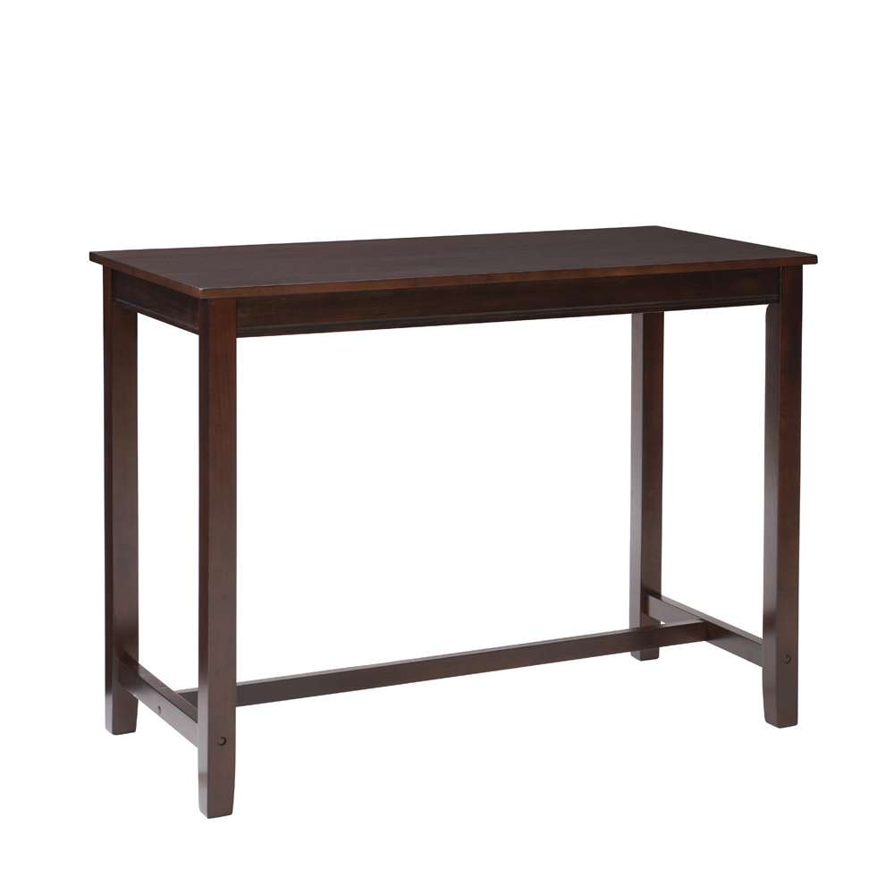 Linon Home Decor - Claridge 42 Inch Bar Height Pub Table, Brown - BPT102BRN01U view 1