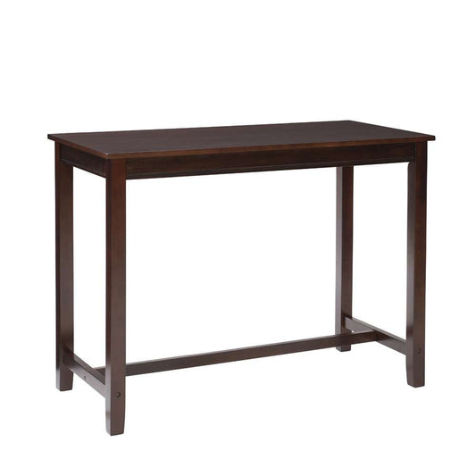 Linon Home Decor - Claridge 42 Inch Bar Height Pub Table, Brown - BPT102BRN01U veiw 1