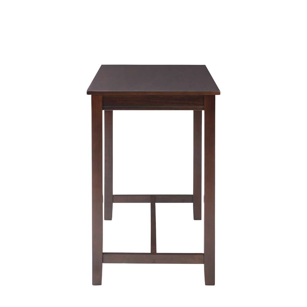 Linon Home Decor - Claridge 42 Inch Bar Height Pub Table, Brown - BPT102BRN01U veiw 3