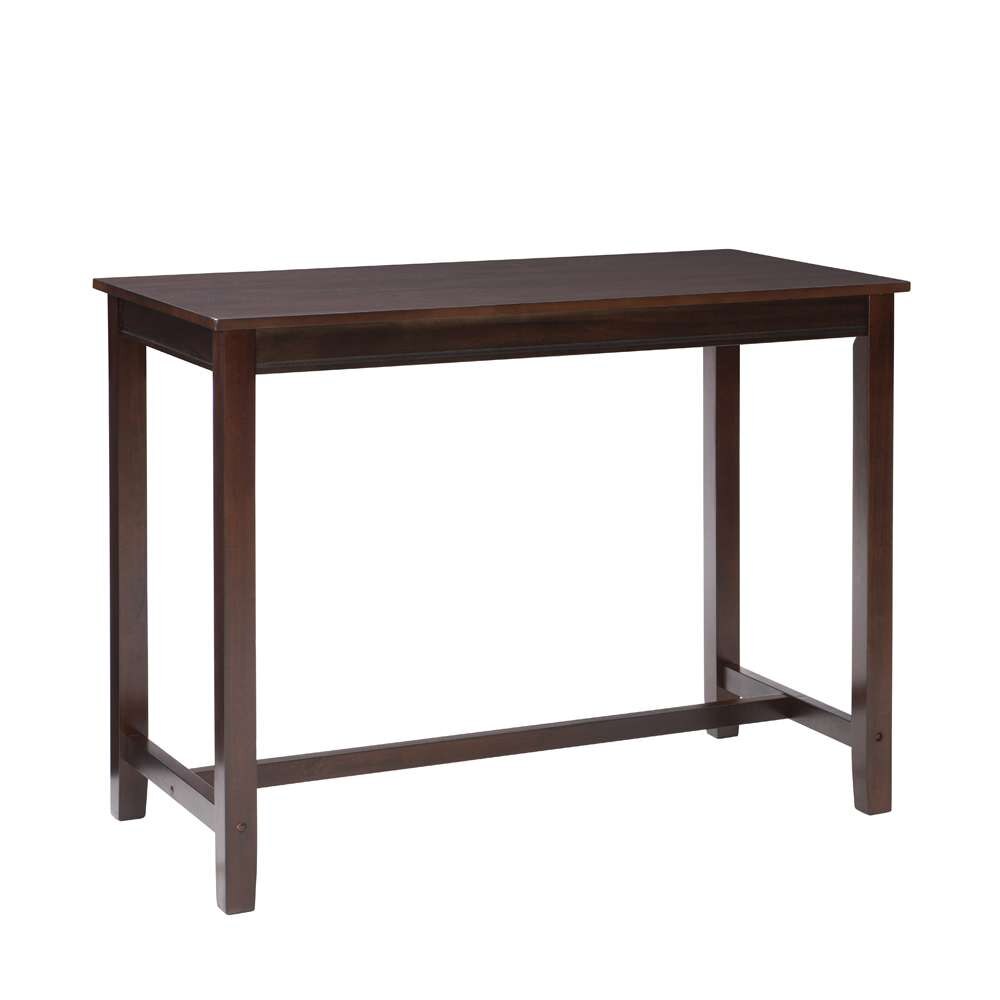 Linon Home Decor - Claridge 42 Inch Bar Height Pub Table, Brown - BPT102BRN01U veiw 4