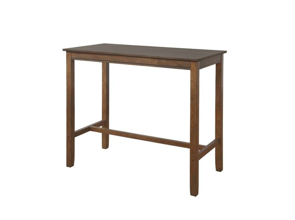 Linon Home Decor - Claridge 42 Inch Bar Height Pub Table, Rustic Brown - BPT100RUS01U view 1