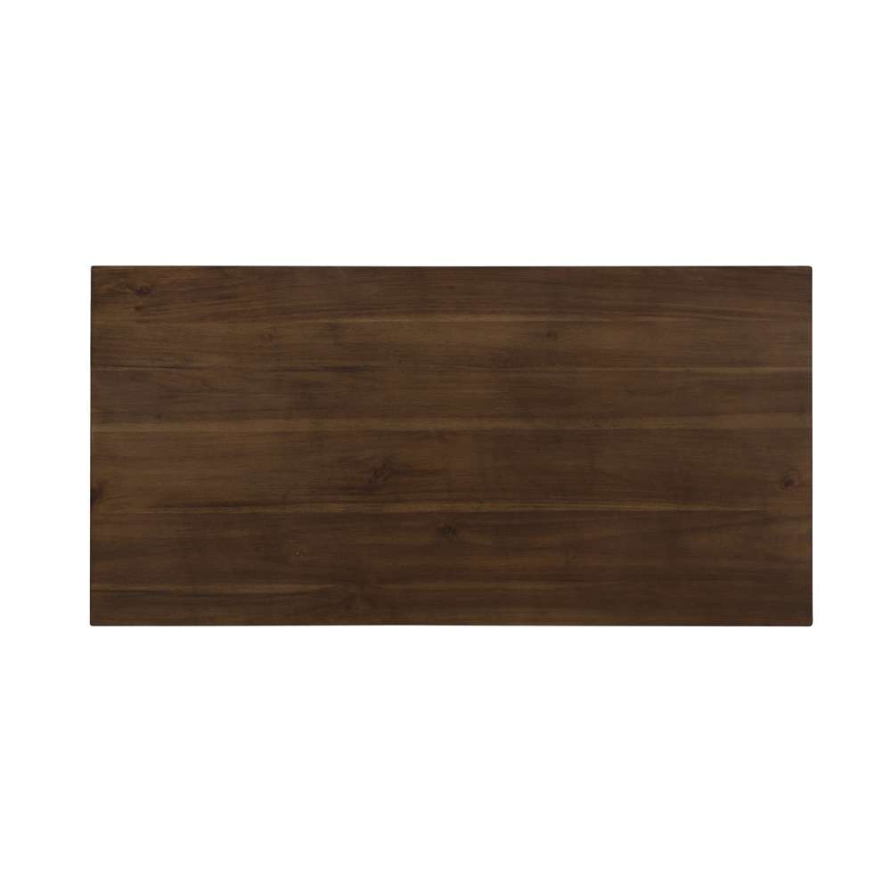 Linon Home Decor - Claridge 42 Inch Bar Height Pub Table, Rustic Brown - BPT100RUS01U veiw 4