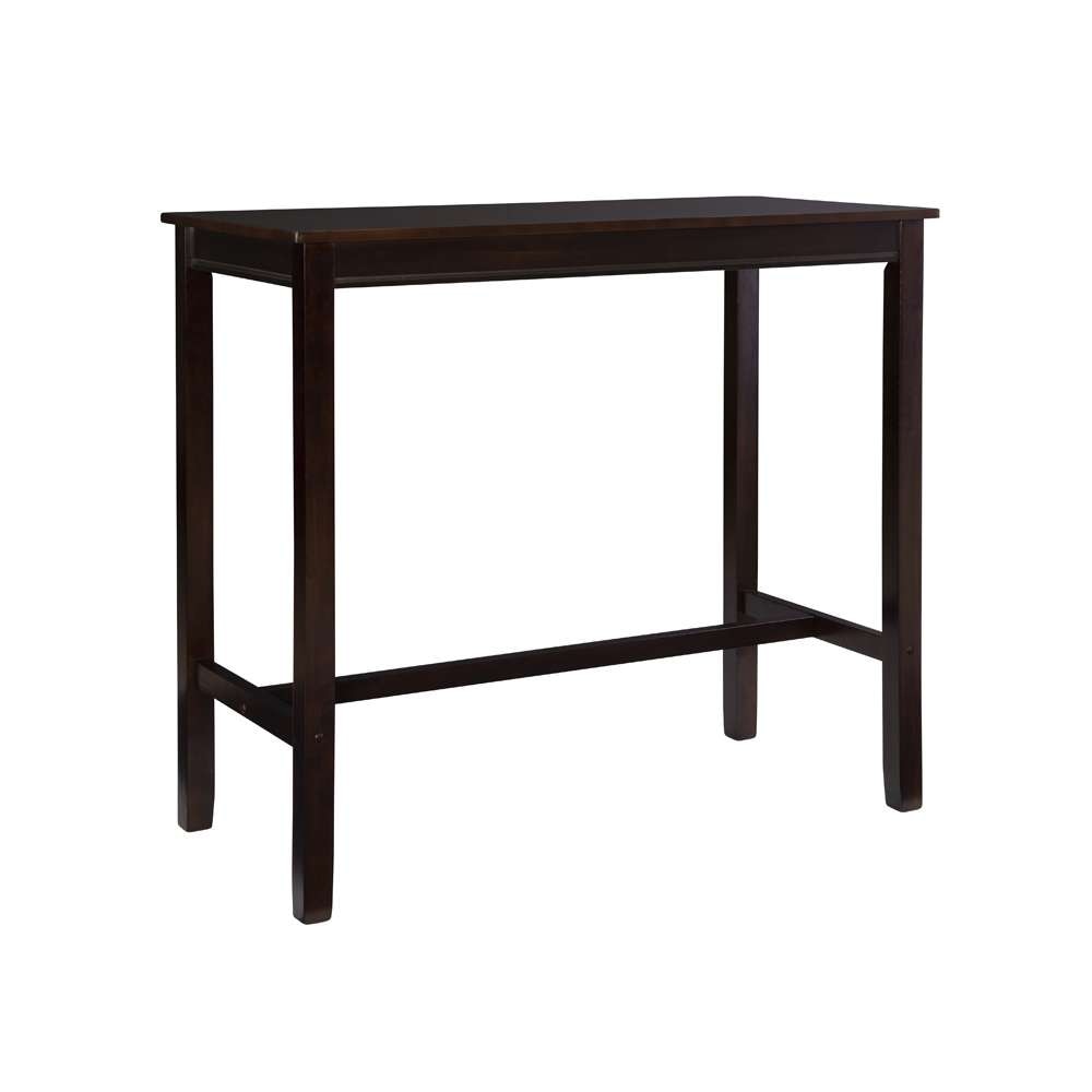 Linon Home Decor - Claridge 42 Inch Bar Height Pub Table, Walnut - BPT101WAL01U veiw 1