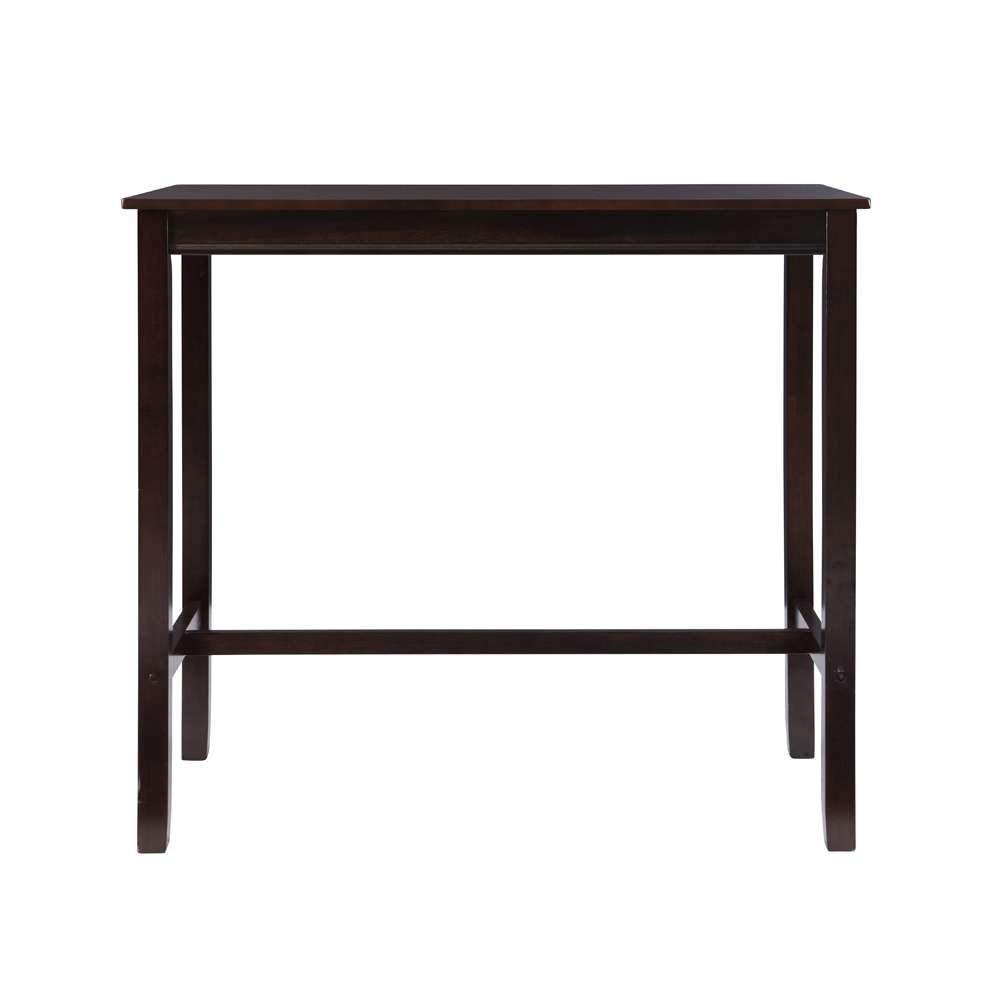 Linon Home Decor - Claridge 42 Inch Bar Height Pub Table, Walnut - BPT101WAL01U veiw 2