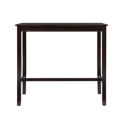 Linon Home Decor - Claridge 42 Inch Bar Height Pub Table, Walnut - BPT101WAL01U veiw 2