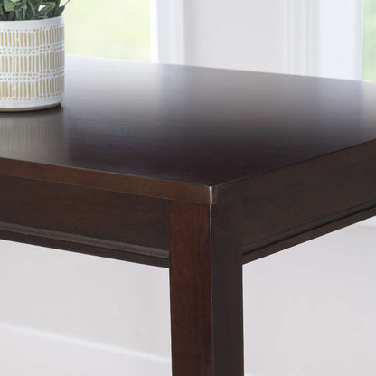 Linon Home Decor - Claridge 42 Inch Bar Height Pub Table, Walnut - BPT101WAL01U veiw 5