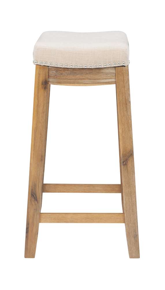 Linon Home Decor - Claridge Acacia Wood Counter Stool - CS216NAT01 veiw 3