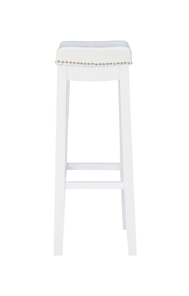 Linon Home Decor - Claridge Barstool White  - BS254WHT01U veiw 3