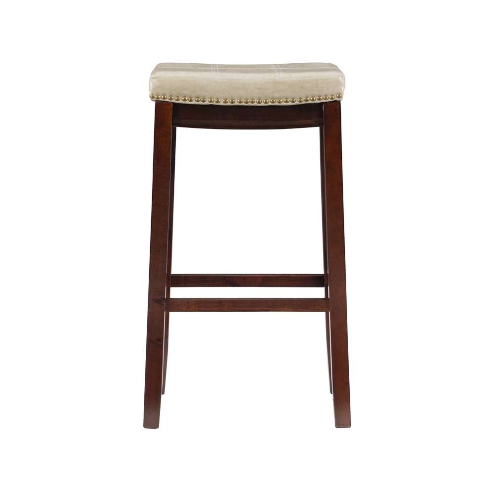 Linon Home Decor - Claridge Beige Bar Stool - 55816JUTE01U view 2