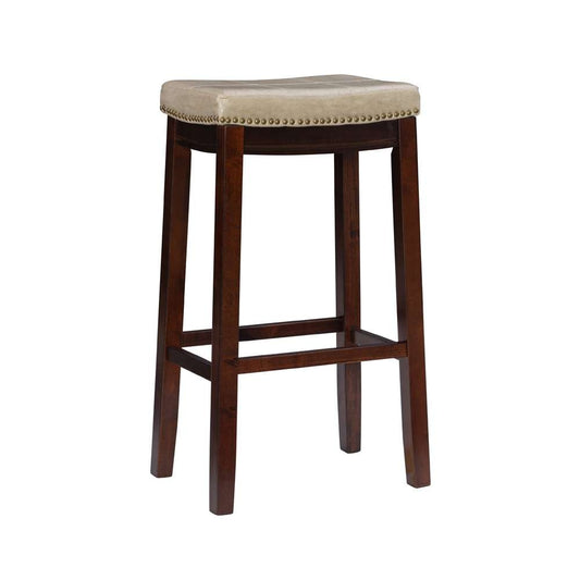 Linon Home Decor - Claridge Beige Bar Stool - 55816JUTE01U veiw 1