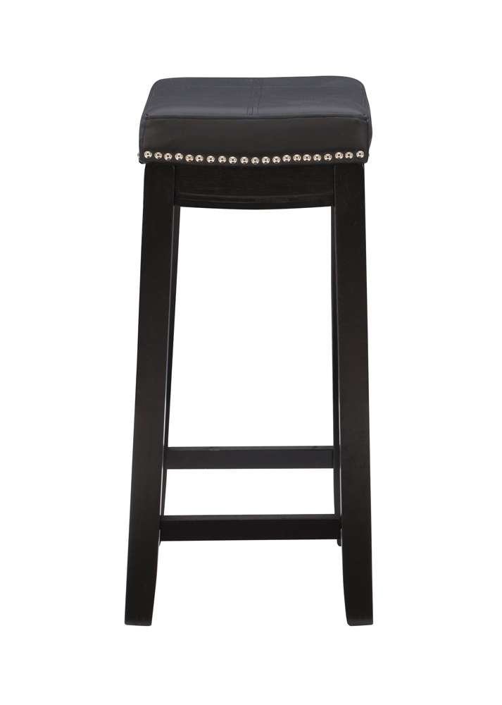 Linon Home Decor - Claridge Black Counter Stool (Set of 2) - CS286BLK02PKU veiw 3