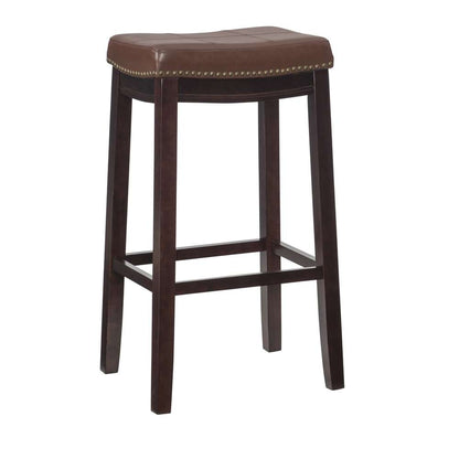 Linon Home Decor - Claridge Cognac Bar Stool - BS234COG01U veiw 1
