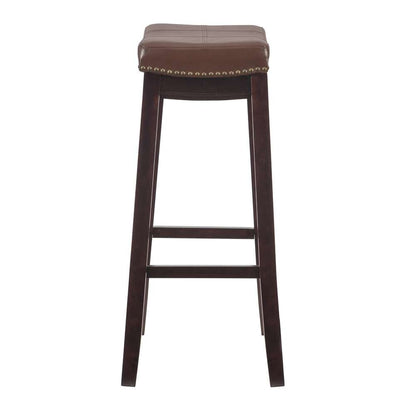 Linon Home Decor - Claridge Cognac Bar Stool - BS234COG01U veiw 3