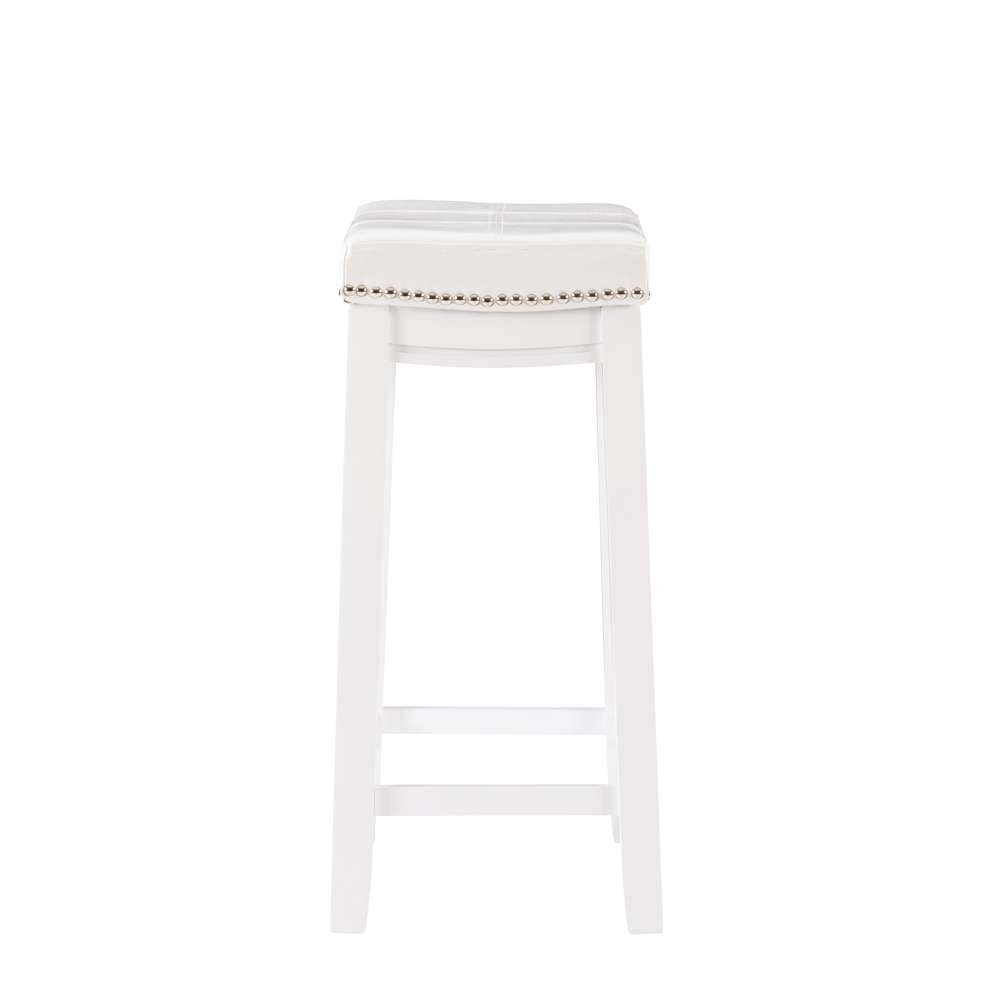 Linon Home Decor - Claridge Counter Stool White  - CS254WHT01U veiw 3