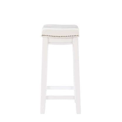 Linon Home Decor - Claridge Counter Stool White  - CS254WHT01U veiw 3