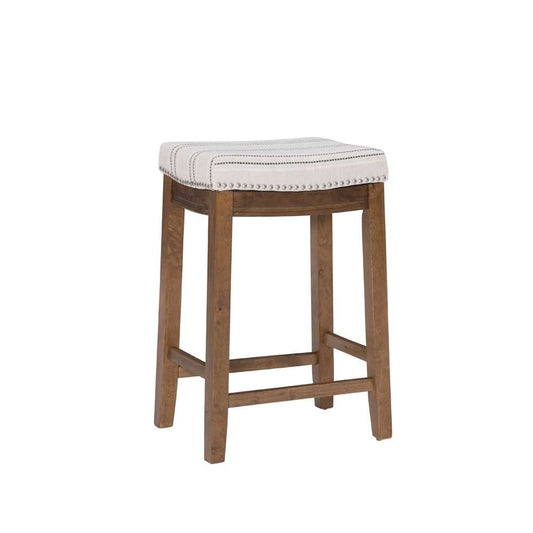 Linon Home Decor - Claridge Natural Counter Stool - CS229NAT01U veiw 1