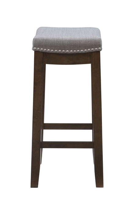 Linon Home Decor - Claridge Rustic Counter Stool - CS227GRY01U view 3