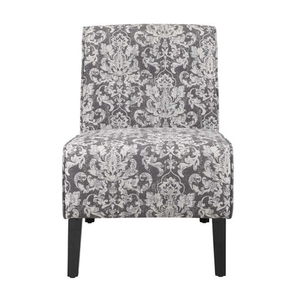 Linon Home Decor - Coco Accent Chair - Gray Damask - 36096GDAM-01-KD-U veiw 5