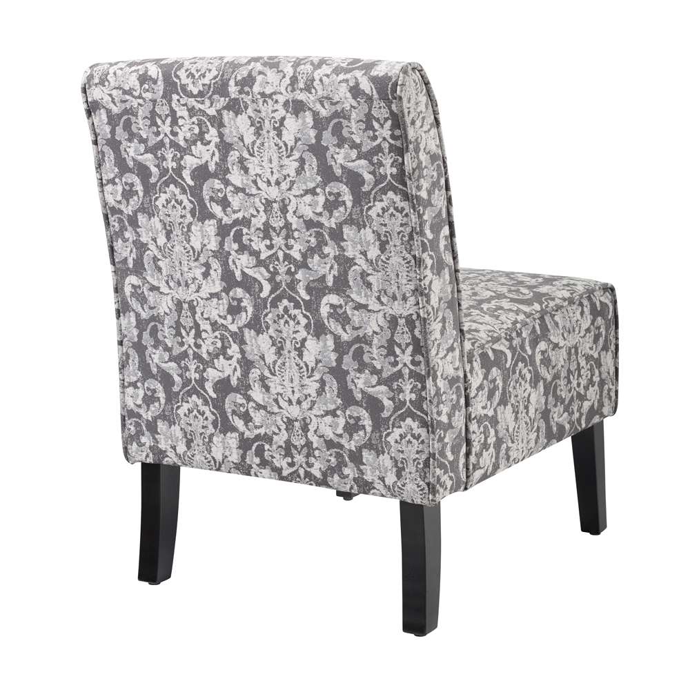 Linon Home Decor - Coco Accent Chair - Gray Damask - 36096GDAM-01-KD-U veiw 6