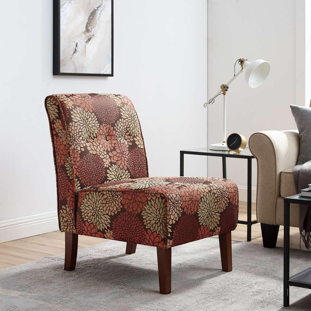 Linon Home Decor - Coco Accent Chair - Harvest - 36096HAR-01-KD-U veiw 1