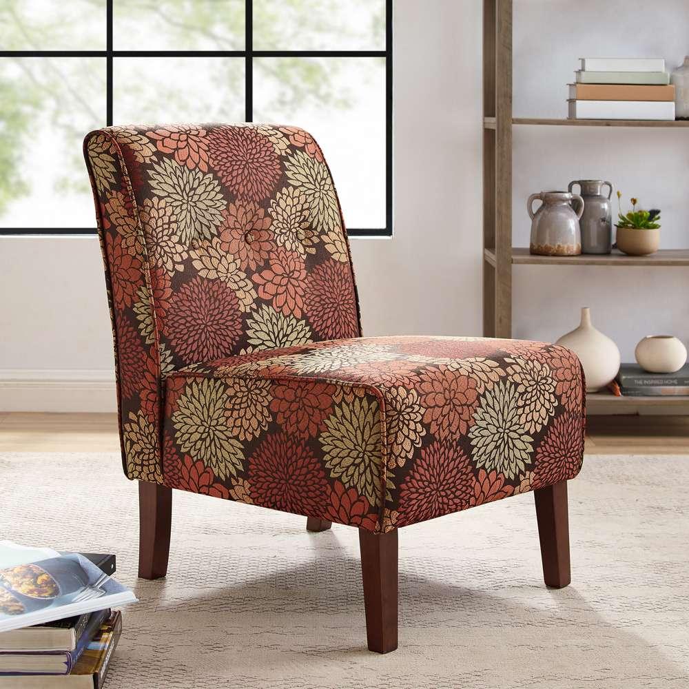 Linon Home Decor - Coco Accent Chair - Harvest - 36096HAR-01-KD-U veiw 3