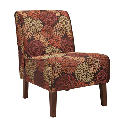 Linon Home Decor - Coco Accent Chair - Harvest - 36096HAR-01-KD-U veiw 4