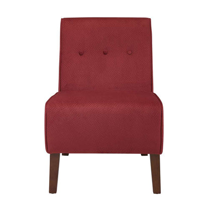 Linon Home Decor - Coco Accent Chair - Red - 36096RED-01-KD-U veiw 5