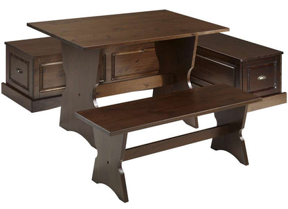 Linon Home Decor - Colby Backless Nook - KNK150WALABU veiw 1