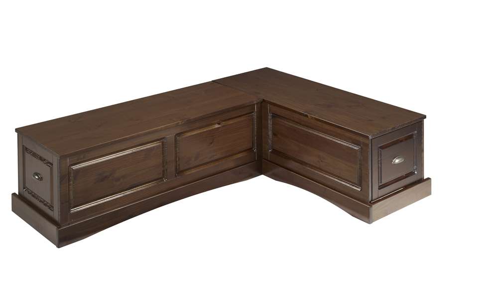 Linon Home Decor - Colby Backless Nook - KNK150WALABU veiw 2