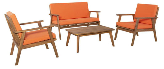 Linon Home Decor - Cole Outdoor Chat Set - OD27ORGSETABU veiw 1