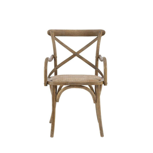 Linon Home Decor - Conelly Arm Chair Ash Gray - CH308GRY01ASU veiw 2