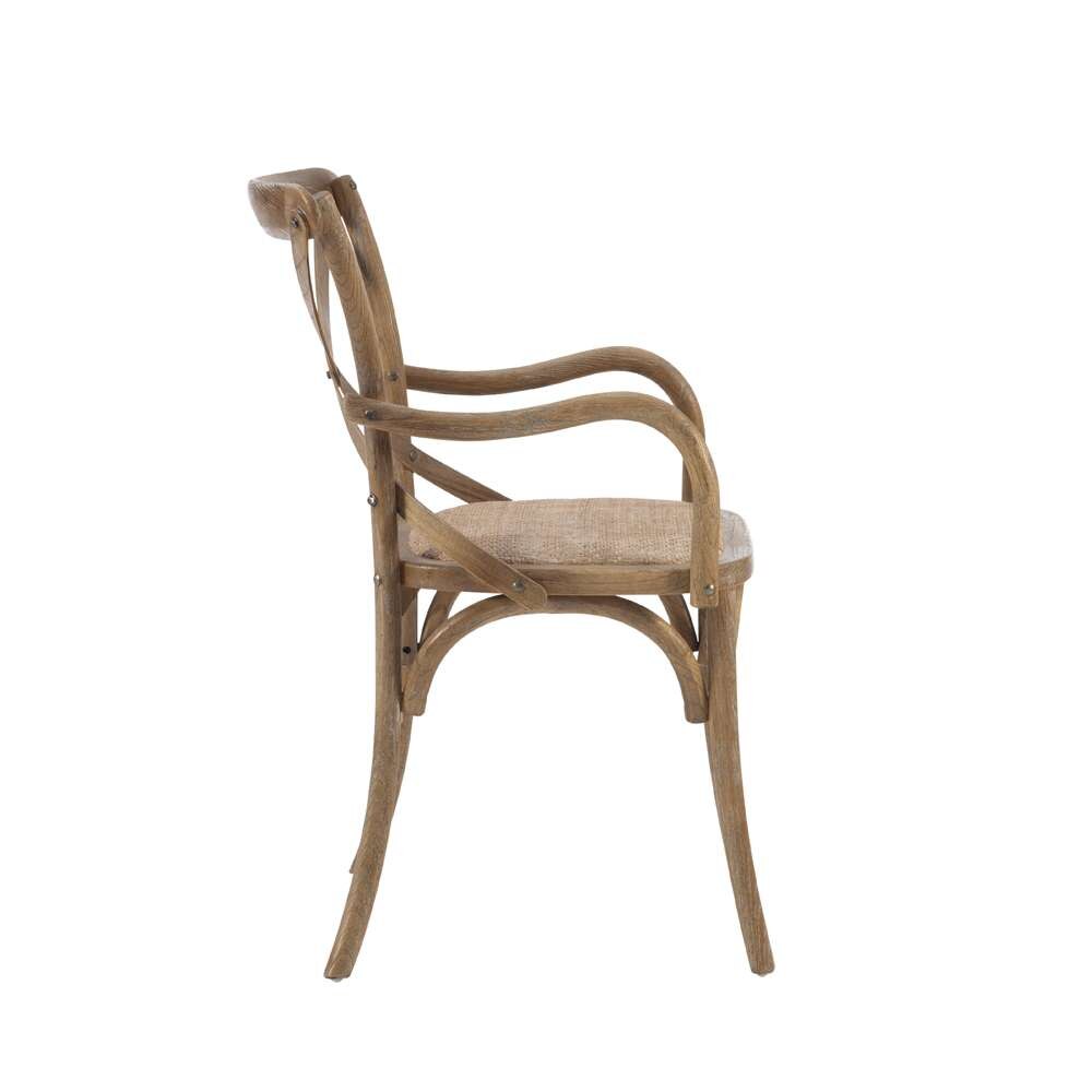 Linon Home Decor - Conelly Arm Chair Ash Gray - CH308GRY01ASU veiw 3