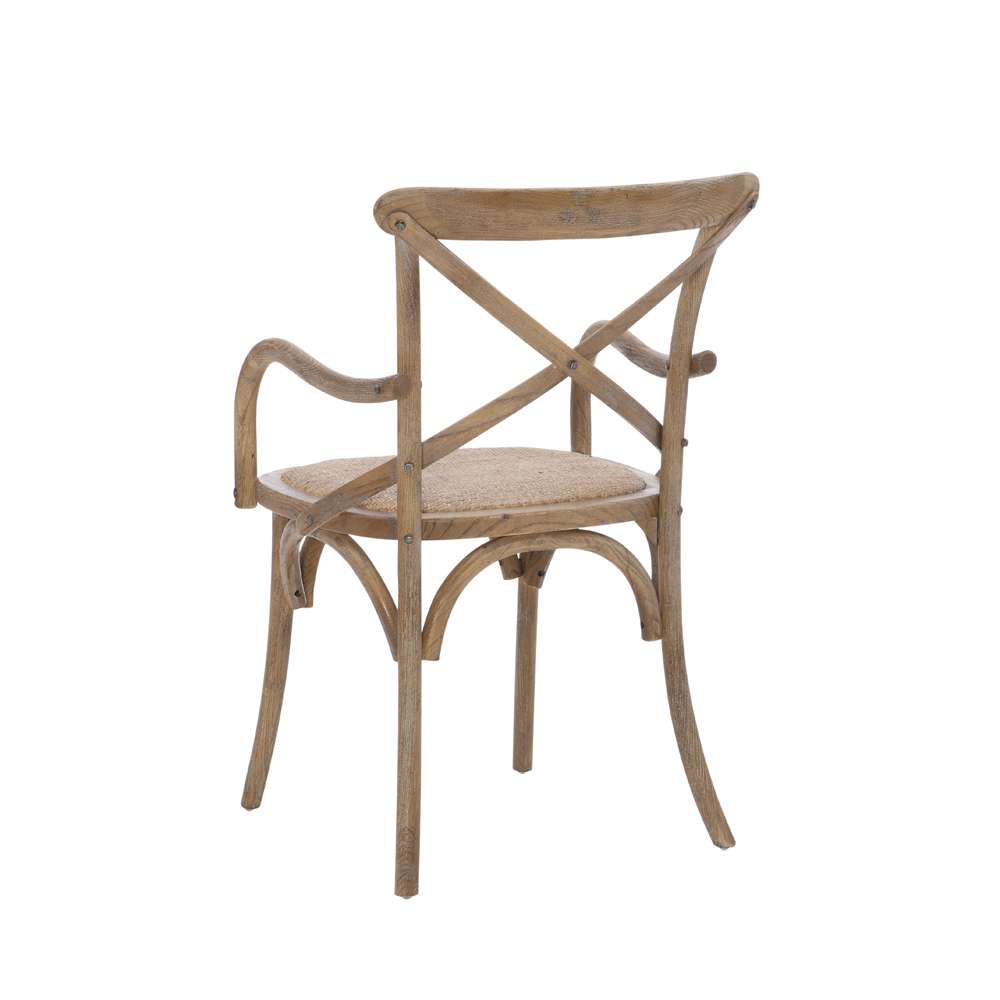 Linon Home Decor - Conelly Arm Chair Ash Gray - CH308GRY01ASU veiw 4