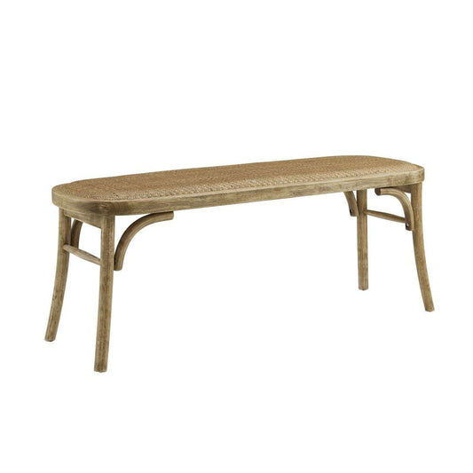Linon Home Decor - Conelly Bentwood Bench Brown - BH206BRN01U view 1