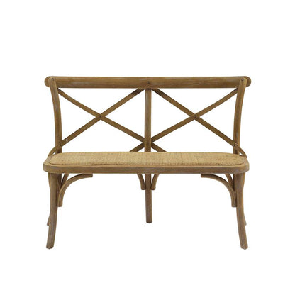 Linon Home Decor - Conelly Bentwood Bench, Brown - BH210GRY01ASU veiw 2