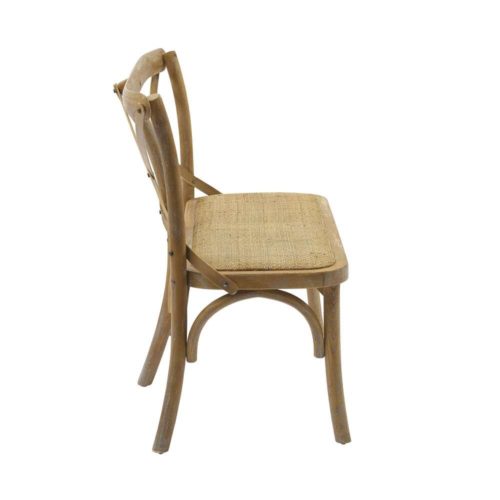 Linon Home Decor - Conelly Bentwood Bench, Brown - BH210GRY01ASU veiw 3